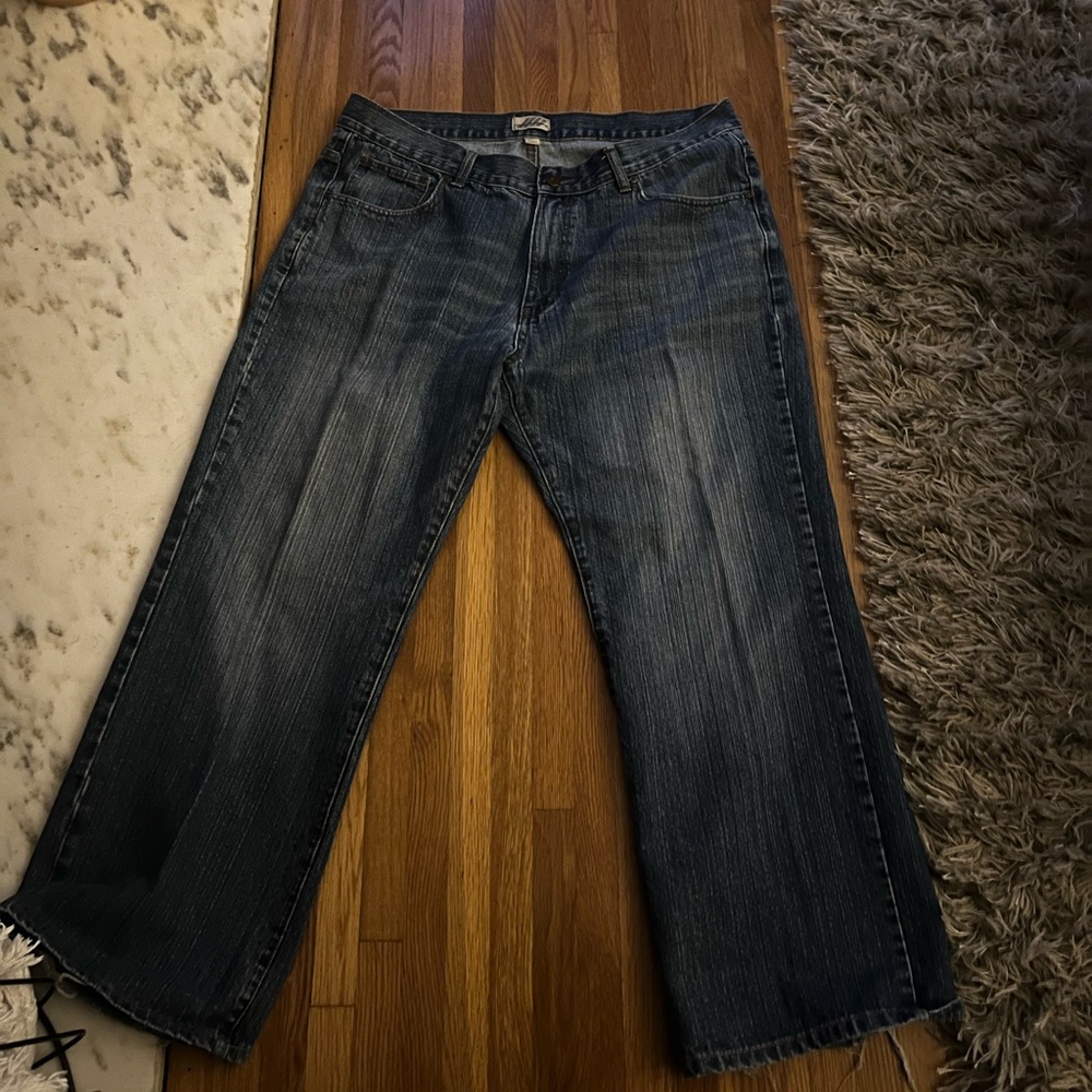 Dark navy blue vintage pants